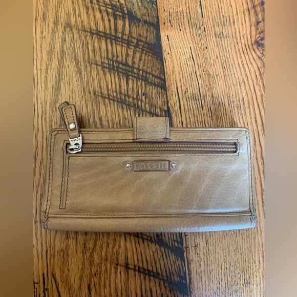 Fossil wallet, hippie boho colorful wallet weaved metal bird - Picture 7 of 8